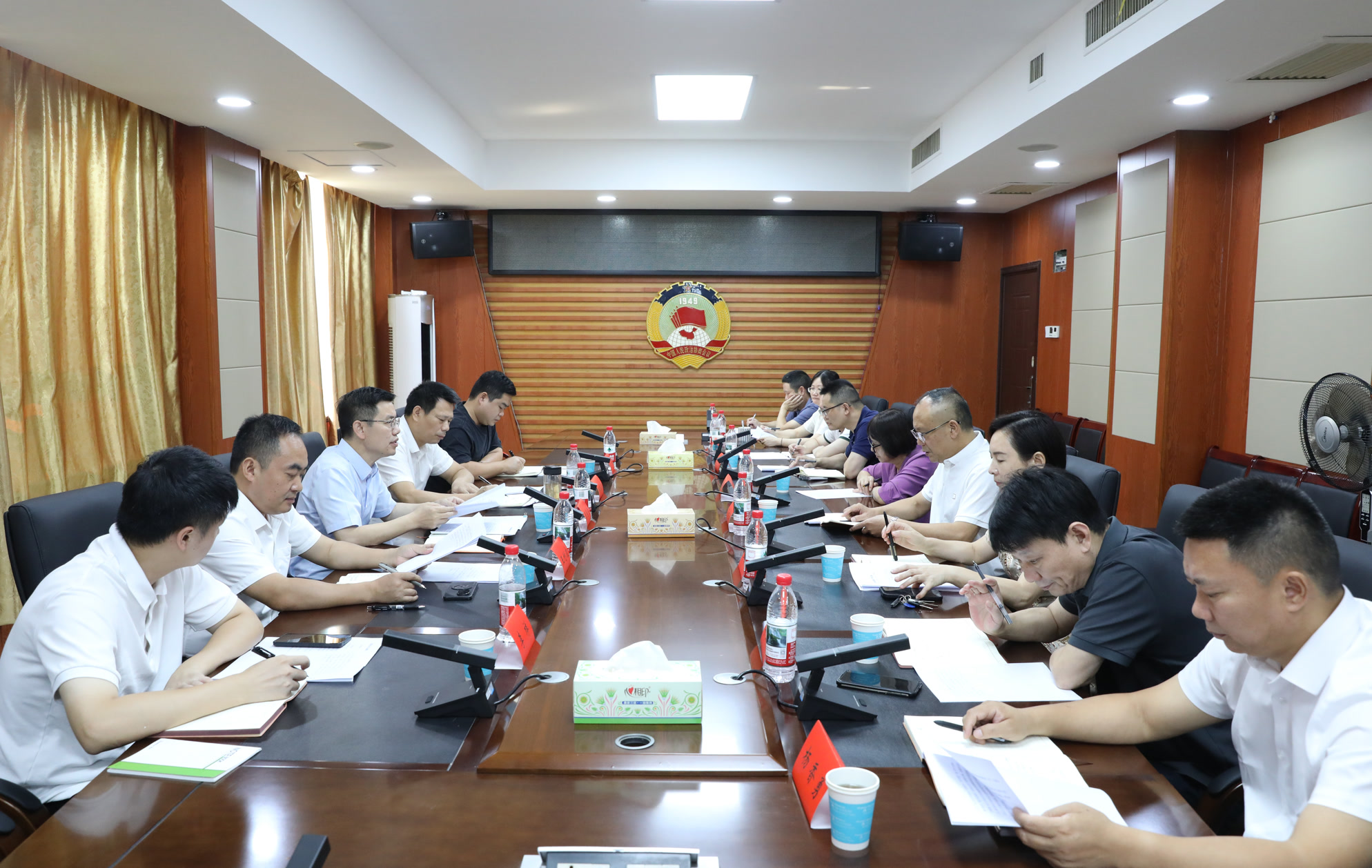 大祥区委书记周润润调研政协工作
